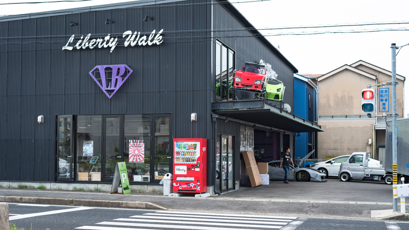 Illustration for article titled Liberty Walk's Japanese Headquarters Is Just As Crazy As Their Tuned Cars